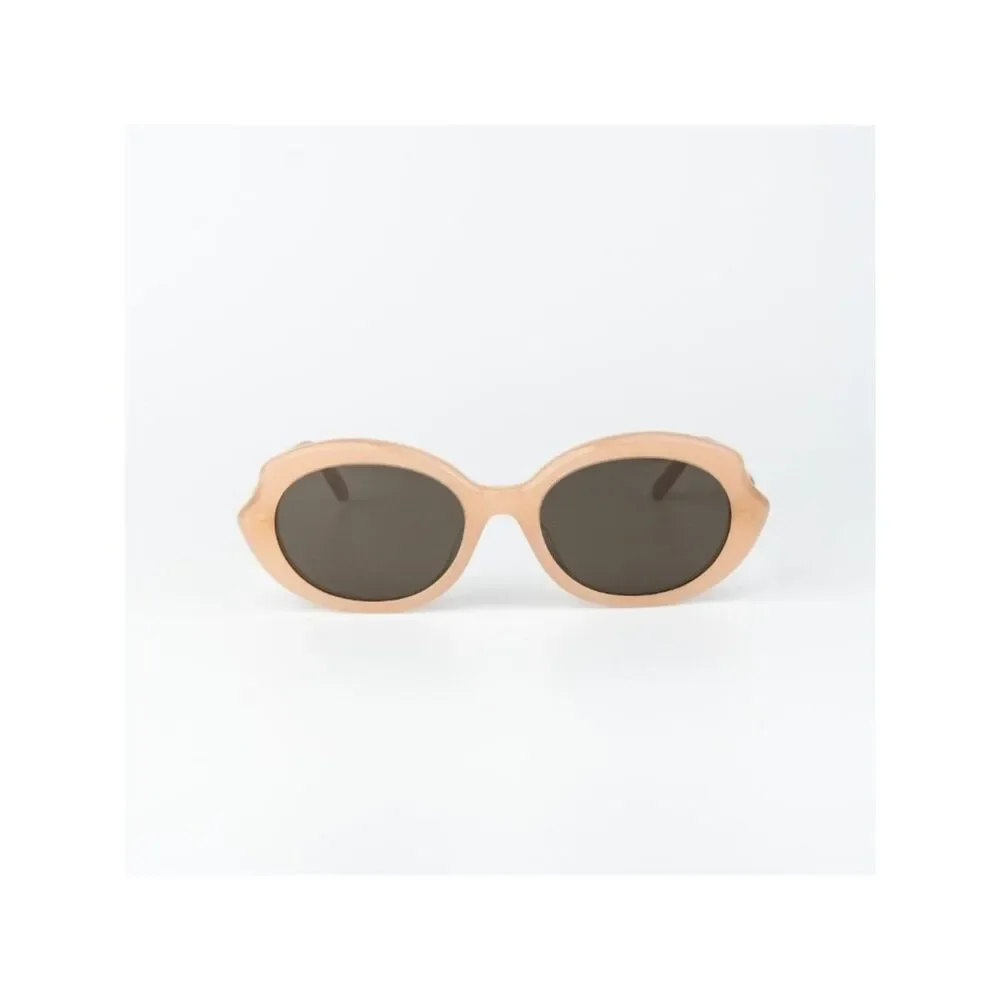 Loewe Women Sunglasses Nude Pink Brown Oval LW40147F 72E NEW  display picture 2